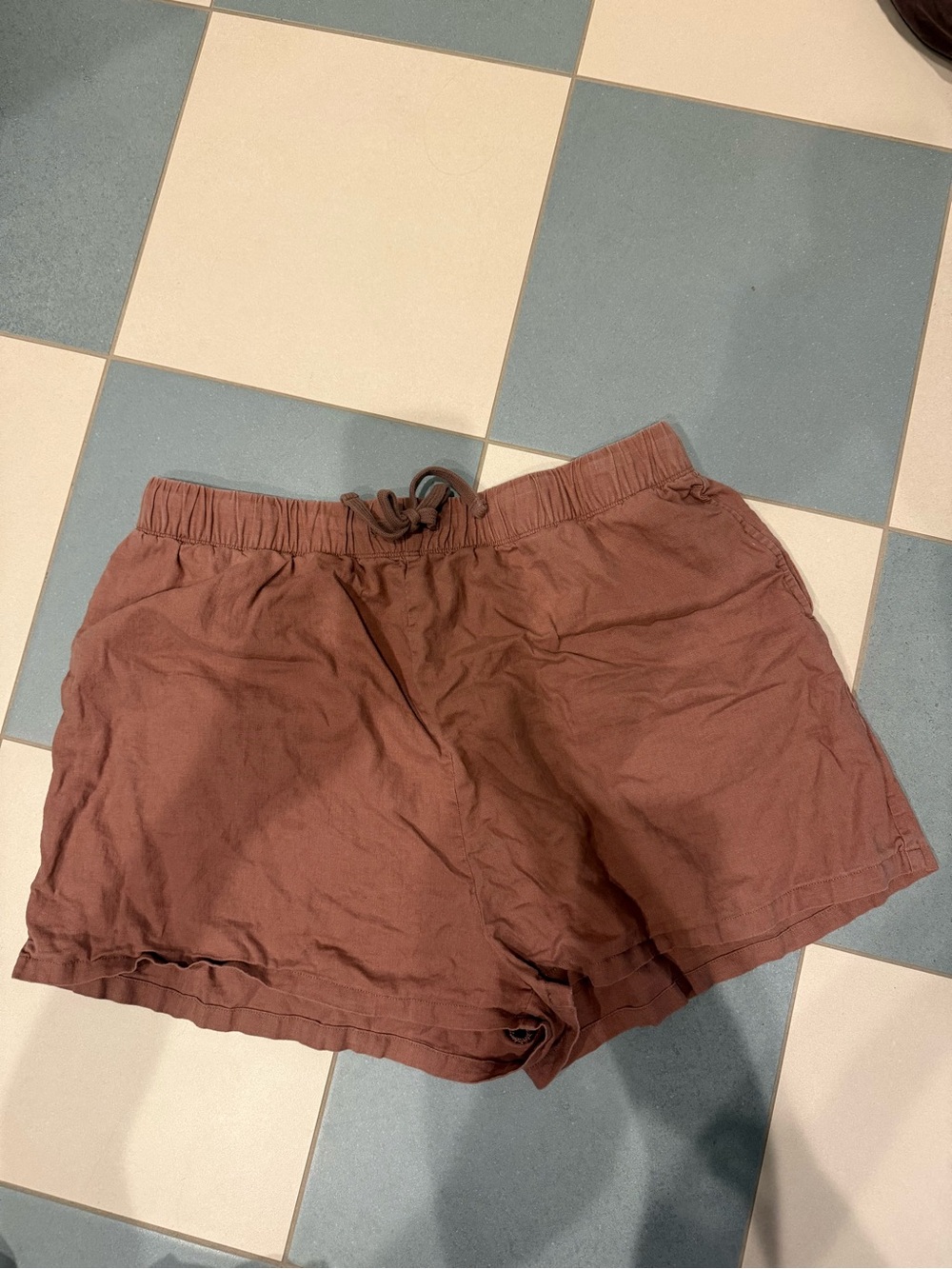 nuuds Women's linen Drawstring Shorts
